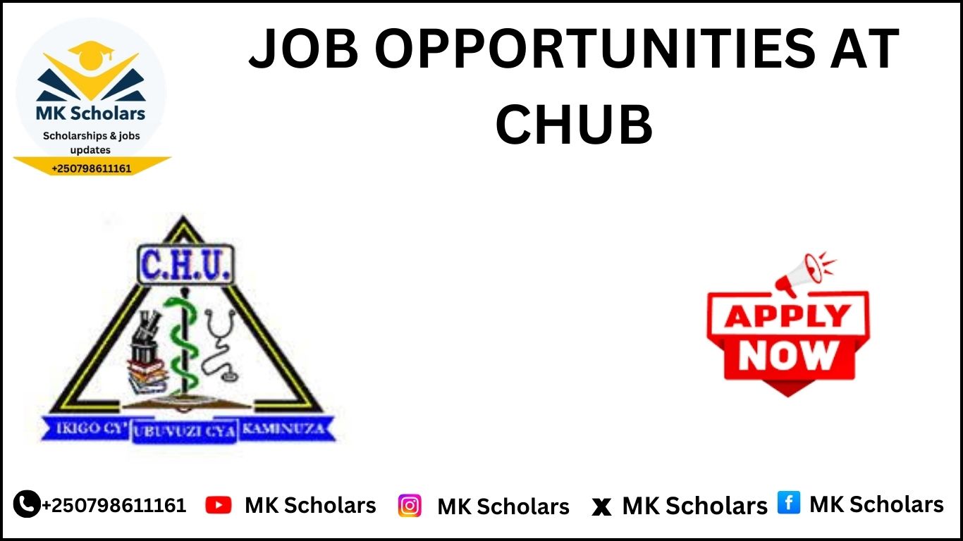 JOB OPPORTUNITIES AT CHUB